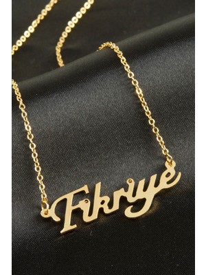İsmiyle Al Fikriye Isimli Kolye (Kişiye Özel)