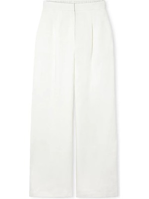 İpekyol Elastik bel wide leg pantolon IS1260003291002