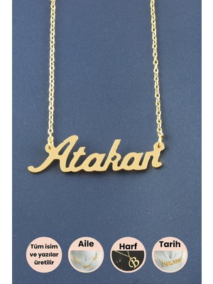 İsmiyle Al Atakan Isimli Kolye
