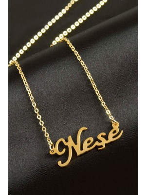 İsmiyle Al Neşe Isimli Kolye (Kişiye Özel)