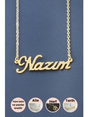 İsmiyle Al Nazım Isimli Kolye