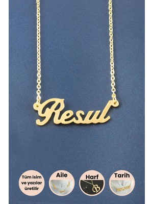 İsmiyle Al Resul Isimli Kolye