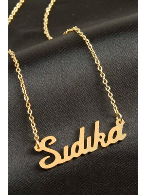 İsmiyle Al Sıdıka Isimli Kolye (Kişiye Özel)