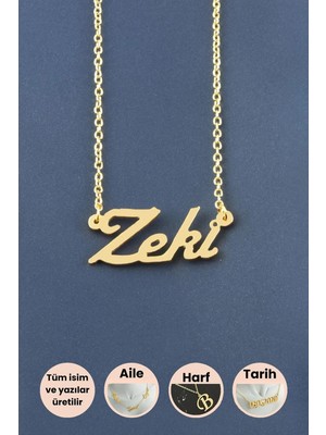İsmiyle Al Zeki Isimli Kolye