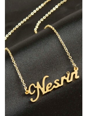 İsmiyle Al Nesrin Isimli Kolye (Kişiye Özel)