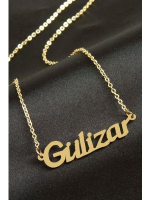 İsmiyle Al Gülizar Isimli Kolye (Kişiye Özel)
