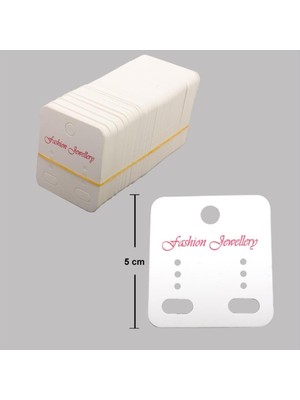 İsmiyle Al Klıpsli 3 Delikli Küpe Kartı