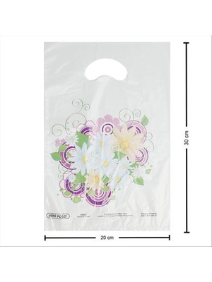 İsmiyle Al 20*30 El Tutma Poşet Paketi 100'LÜ