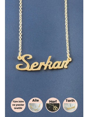 İsmiyle Al Serkan Isimli Kolye