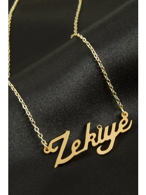 İsmiyle Al Zekiye Isimli Kolye (Kişiye Özel)