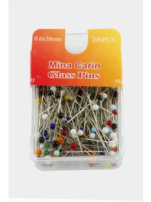 İsmiyle Al 200 Adet Kutulu Toplu Iğne