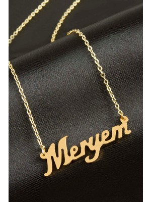 İsmiyle Al Meryem Isimli Kolye (Kişiye Özel)