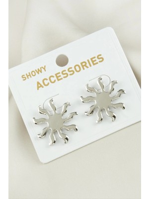 İsmiyle Al Güneş Yeni Sezon Metal Küpe