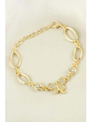 İsmiyle Al Yusufçuk Taşlı Trend Bileklik