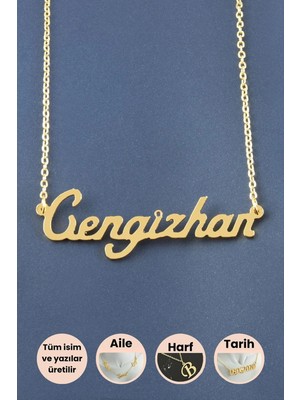 İsmiyle Al Cengizhan Isimli Kolye