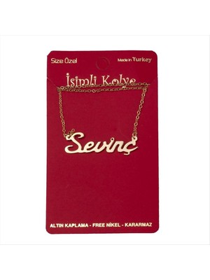 İsmiyle Al Sevinç Isimli Kolye (Kişiye Özel)