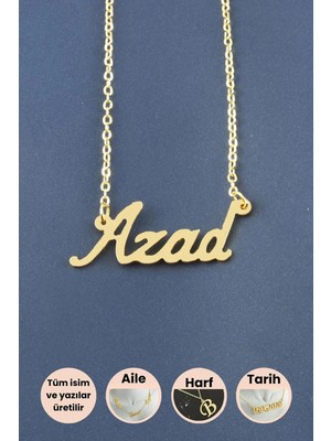 İsmiyle Al Azad Isimli Kolye