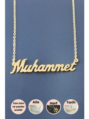 İsmiyle Al Muhammet Isimli Kolye