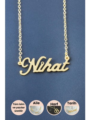 İsmiyle Al Nihat Isimli Kolye