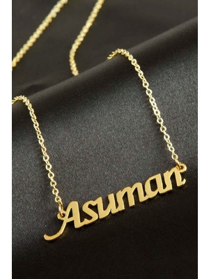 İsmiyle Al Asuman Isimli Kolye (Kişiye Özel)