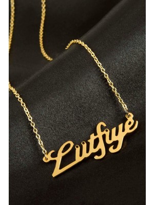 İsmiyle Al Lütfiye Isimli Kolye (Kişiye Özel)