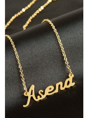 İsmiyle Al Asena Isimli Kolye (Kişiye Özel)