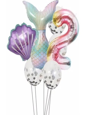 Feyza Design Beyaz Şişirilebilir Balon Seti - Partiler ve Eğlence Için