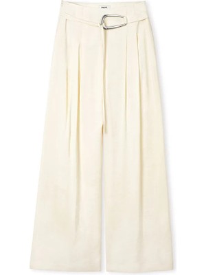 İpekyol Metal tokalı kuşaklı pantolon IS1260003244002