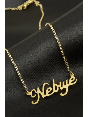 İsmiyle Al Nebiye Isimli Kolye (Kişiye Özel)