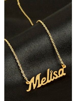 İsmiyle Al Melisa Isimli Kolye (Kişiye Özel)
