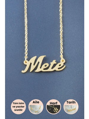 İsmiyle Al Mete Isimli Kolye