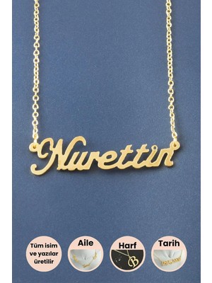 İsmiyle Al Nurettin Isimli Kolye