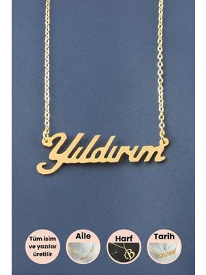 İsmiyle Al Yıldırım Isimli Kolye
