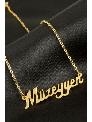 İsmiyle Al Müzeyyen Isimli Kolye (Kişiye Özel)