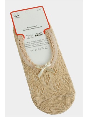 İsmiyle Al Dantel Babet Çorap