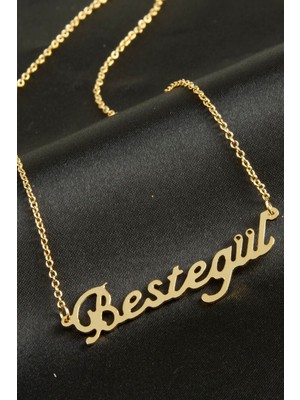 İsmiyle Al Bestegül Isimli Kolye (Kişiye Özel)