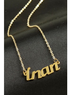 İsmiyle Al Inan Isimli Kolye (Kişiye Özel)