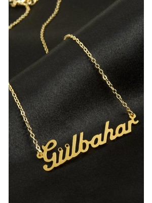 İsmiyle Al Gülbahar Isimli Kolye (Kişiye Özel)