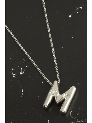 İsmiyle Al M Harfli Balon Kolye