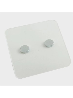 İsmiyle Al Uğur Böceği Mıknatıslı Plastik Çocuk Küpesi