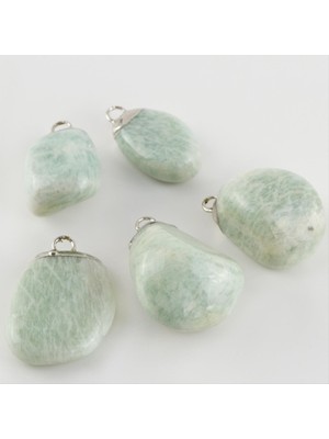 İsmiyle Al Akik Doğaltaş Kolye Ucu