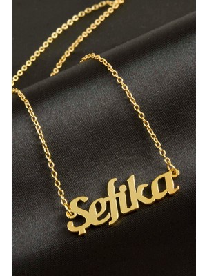 İsmiyle Al Şefika Isimli Kolye (Kişiye Özel)