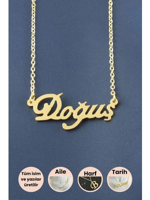 İsmiyle Al Doğuş Isimli Kolye