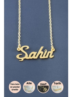 İsmiyle Al Şahin Isimli Kolye