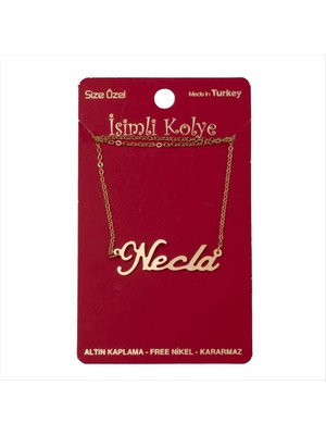 İsmiyle Al Necla Isimli Kolye (Kişiye Özel)