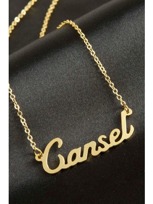 İsmiyle Al Cansel Isimli Kolye (Kişiye Özel)