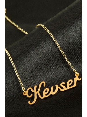 İsmiyle Al Kevser Isimli Kolye (Kişiye Özel)