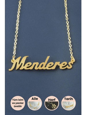 İsmiyle Al Menderes Isimli Kolye
