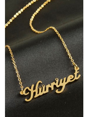 İsmiyle Al Hürriyet Isimli Kolye (Kişiye Özel)