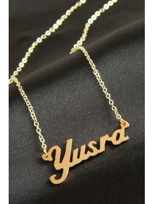 İsmiyle Al Yusra Isimli Kolye (Kişiye Özel)